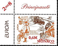 Monaco 2008 n° 2633 - Transports de la Poste