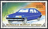 Mongolie 1989 - Citroën BX