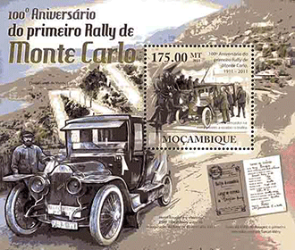 Mozambique 2011 - 100è Anniversaire du Rallye de Monte Carlo