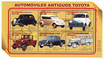 Nicaragua 2003 - Les anciennes Toyota