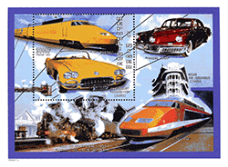 Niger 1997 - Chevrolet Corvette C1 - 1958 et Tucker 1948