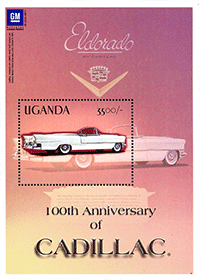 Ouganda 2003 - 100 ème Anniversaire de Cadillac