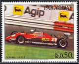 Paraguay 1983 - Ferrari 126 C2