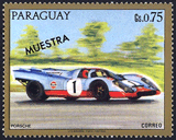 Paraguay 1972 - Porsche 917 K