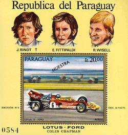 Paraguay 1972 - Lotus-Ford
