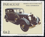Paraguay 1986 - Maybach W6 - 1923