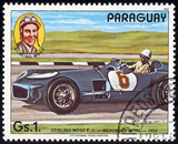 Paraguay 1989 - Stirling Moss sur Mercedes W196 - 1954
