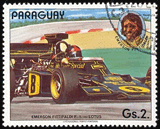 Paraguay 1989 - Emerson Fitipaldi sur Lotus F1