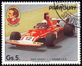 Paraguay 1989 - Niki Lauda sur Ferrari 312B