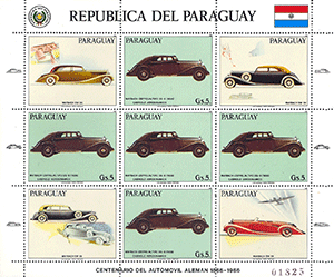 Paraguay 1986 - Aperçu de la production Maybach