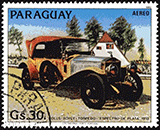 Paraguay 1983 - Rolls Royce Silver Ghost - 1913