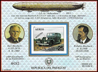 Paraguay 1980 - Maybach DS-8
