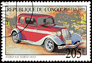 Rpublique Dmocratique du Congo 1999 - Ford Three-Window 1932