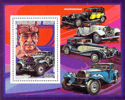 République de Guinée 1987 - Hommage à Ettore Bugatti