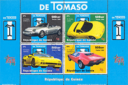 République de Guinée 1998 - Hommage à De Tomaso
