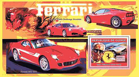 République de Guinée 2006 - Hommage à Enzo Ferrari