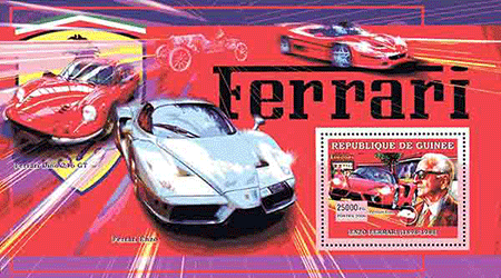 République de Guinée 2006 - Hommage à Enzo Ferrari