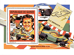 République de Guinée 1992 -  Michael Schumacher sur Benetton Ford B 192