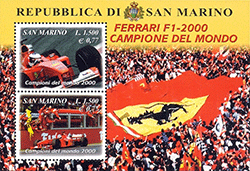 San Marino 2001 - F1 Saison 2000 - Championne du Monde