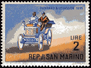 San Marino 1962 - Panhard-Levassor 1895
