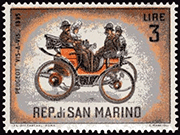 San Marino 1962 - Peugeot 1895
