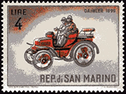 San Marino 1962 - Daimler 1899