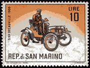San Marino 1962 - Decauville 1900