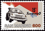 San Marino 1987 - Peugeot Turbo 16