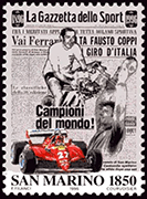 San Marino 1996 - Centenaire de la "Gazetta dello Sport"