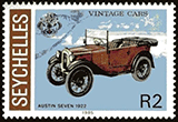 Seychelles 1985 - Austin Seven 1922