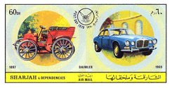 Sharjah 1971 - Daimler 1897 - Jaguar XJ6 - 1969