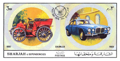 Sharjah 1971 - Daimler 1897 - Jaguar XJ6 - 1969