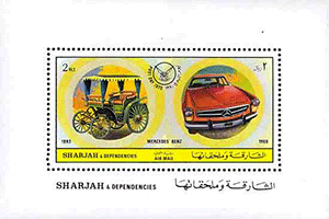 Sharjah 1971 - Benz 1893 - Mercedes 250 SL - 1969