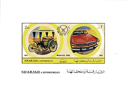 Sharjah 1971 - Benz 1893 - Mercedes 250 SL - 1969