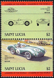 Sainte Lucie 1984 - Aston Martin DB 3S - 1954