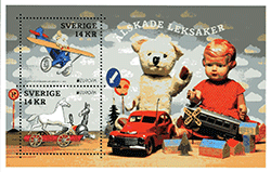 Suède 2015 - Europa thématique Jouets