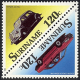 Suriname 1989 - Toyota AA 1936 - Toyota Corolla Sedan 1988