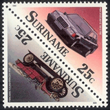 Suriname 1989 - Mercedes 1930 - Mercedes 300 E  1985