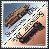 Suriname 1989 - Volvo Jacob 1927 - Volvo 440 - 1989