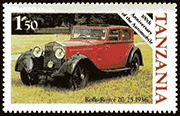 Tanzanie 1986 - Rolls Royce 20/25 - 1936