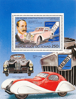 Tchad 1983 - Charles Chetwynd Talbot - Talbo-Lago 1948