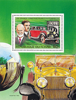 Tchad 1983 - Charles Rolls - Henri Royce - Rolls Royce Phantom II - 1929