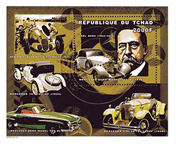 Tchad 1999 - Hommage à Carl Benz