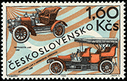 Tchécoslovaquie 1969 - Voitures Anciennes