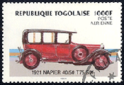 Togo 1985 - Napier 40/50 T 75 - 1921