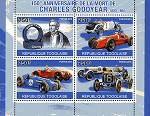 Togo 2010 - Hommage à Charles Goodyear