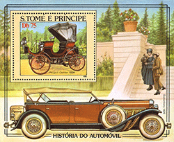 Sao Tomé-et-Principe 1983 - Histoire de l'Automobile