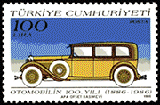 Turquie 1986 - 100 ans de l'Automobile