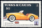 Turks & Caicos 1984 - Triumph TR3-A - 1957