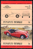 Tuvalu-Fanufuti 1984 - Triumph TR3-A